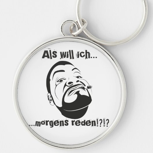 Koksmann am Morgen Sleutelhanger (Voorkant)