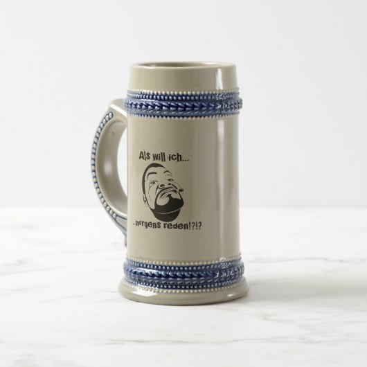 Koksmann in de ochtend bierpul (Voorkant links)