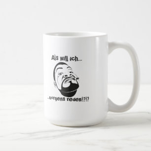 Koksmann in de ochtend koffiemok