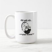 Koksmann in de ochtend koffiemok (Links)