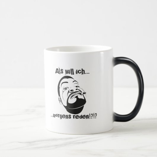 Koksmann in de ochtend magische mok (Rechts)