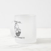 Koksmann in de ochtend matglas koffiemok (Voorkant links)