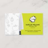 koksmes | Chef Hat Visitekaartje (Voorkant)