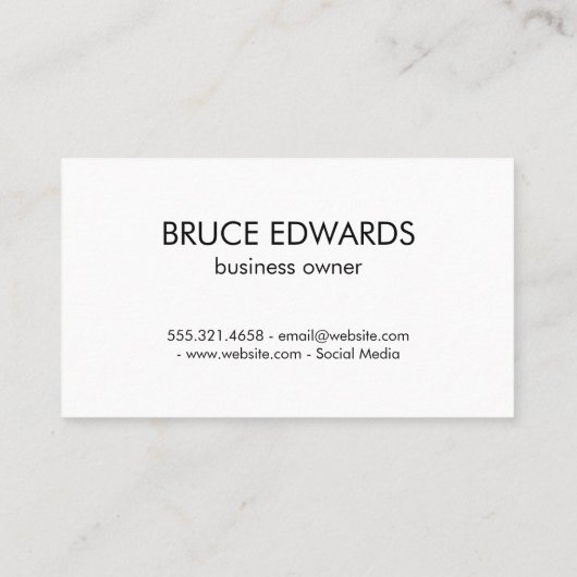 Koksmuts Rolpin Gardeerzweep Visitekaartje (Achterkant)