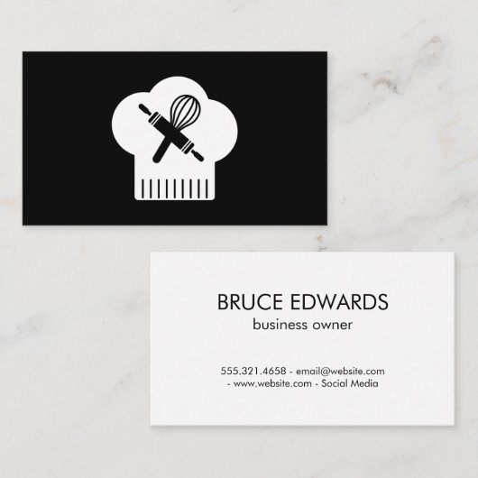 Koksmuts Rolpin Gardeerzweep Visitekaartje (Voorkant / Achterkant)