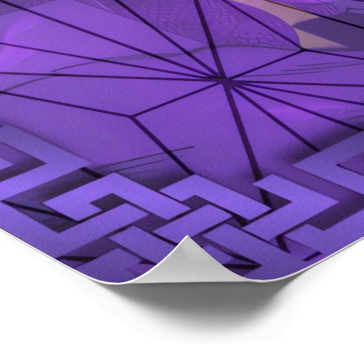 Kokushibo Bovenmaan 1 Chibi Poster (Hoek)