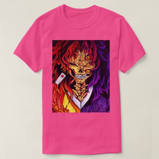 KokushiboYoriichi-schedel T-shirt (Design voorkant)