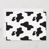 Kol Baby shower printroze of uitnodiging voor gebo (Achterkant)