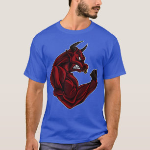 Kol bij de fitness van de gym training t-shirt