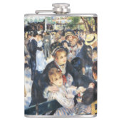 Kol bij de Moulin de la Galette Party Renoir Heupfles (Voorkant)