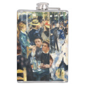 Kol bij de Moulin de la Galette Party Renoir Heupfles (Achterkant)