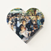 Kol bij de Moulin de la Galette Party Renoir Notitieboek (Achterkant)