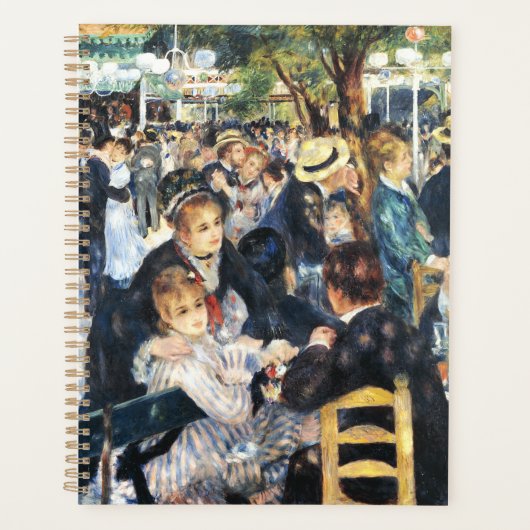 Kol bij de Moulin de la Galette Party Renoir Planner (Voorkant)