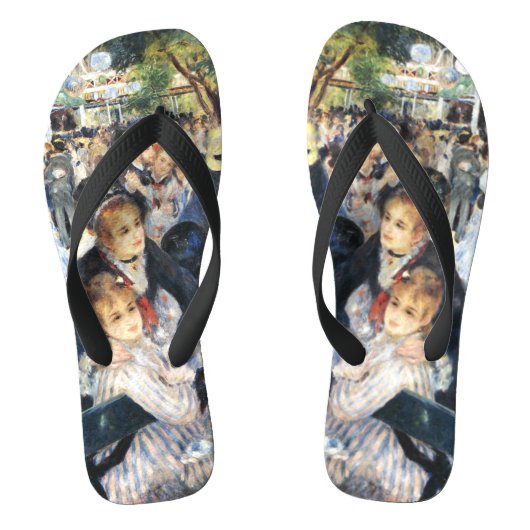Kol bij de Moulin de la Galette Party Renoir Teenslippers (Voetbed)
