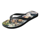 Kol bij de Moulin de la Galette Party Renoir Teenslippers (Schuin)