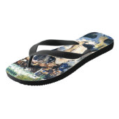 Kol bij de Moulin de la Galette Party Renoir Teenslippers (Schuin)