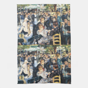 Kol bij de Moulin de la Galette Party Renoir Theedoek