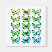 Kol. Butterflies Magneet (Voorkant)