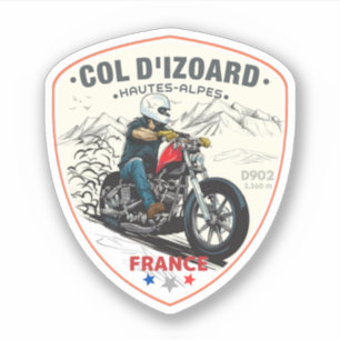 Kol. d'Izoard D 902 Massif du Queyras Sticker