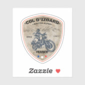Kol. d'Izoard D 902 Massif du Queyras Sticker (Vel)