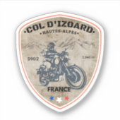 Kol. d'Izoard D 902 Massif du Queyras Sticker (Voorkant)