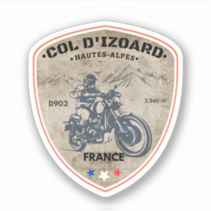 Kol. d'Izoard D 902 Massif du Queyras Sticker