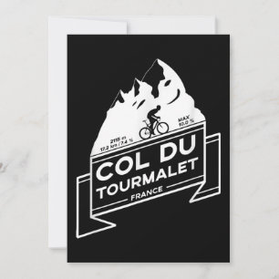 Kol. Du Tourmalet Road Cycling Notitiekaartje