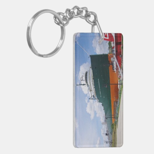 Kol. James M. Schoonmaker acrylsleutelketen Sleutelhanger (Voorkant Links)