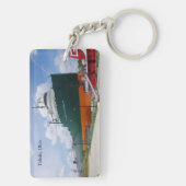 Kol. James M. Schoonmaker acrylsleutelketen Sleutelhanger (achterkant)