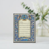 Kol Nidre (Hoge Feestdagen Briefkaart) (Staand voorkant)