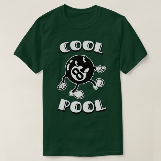 Kol. pool Billiard Ball T-shirt (Design voorkant)