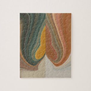 Kol Retro Abstracte, kleurrijke matata streng Legpuzzel