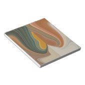 Kol Retro Abstracte, kleurrijke matata streng Notitieblok (Schuin)