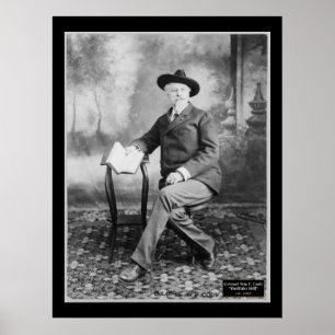 Kol. Wm F. Buffalo Bill Cody 1907 Poster