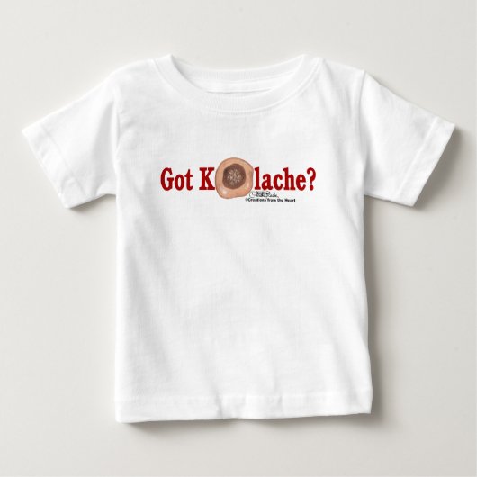 Kolache? baby shirt (Voorkant)