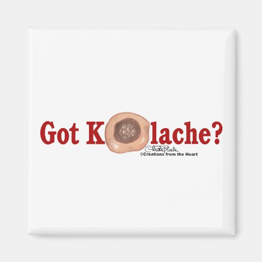 Kolache magneet? magneet (Voorkant)