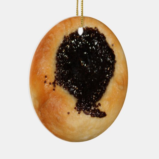 Kolache-ornament van papaverzaad keramisch ornament (Rechts)