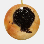 Kolache-ornament van papaverzaad keramisch ornament (Voorkant)