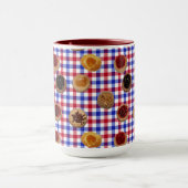 Kolaches op de Tsjechische mok voor Controles (Midden)