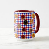 Kolaches op de Tsjechische mok voor Controles (Voorkant rechts)