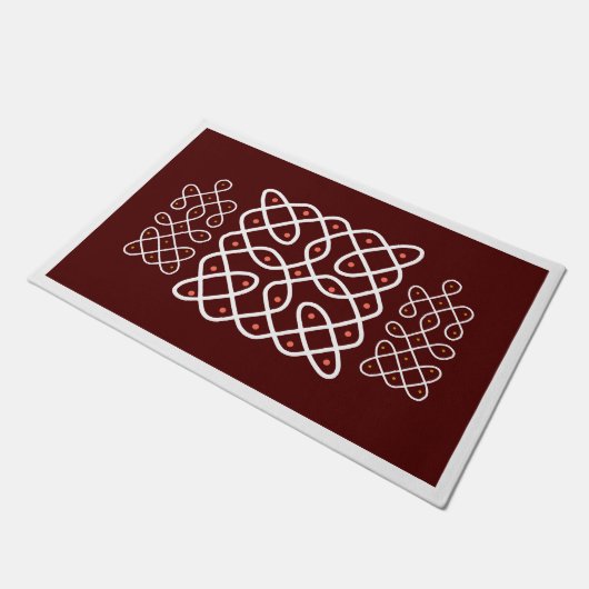 Kolam Diwali Doormat Deurmat (Schuin)