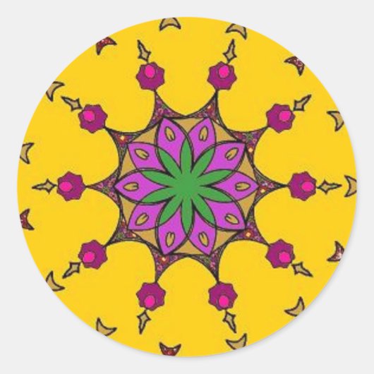 kolam sticker (Voorkant)