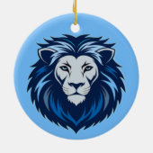 Kolbie-Lion emote Keramisch Ornament (Achterkant)