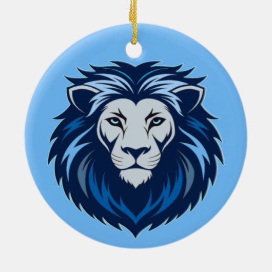 Kolbie-Lion emote Keramisch Ornament (Achterkant)