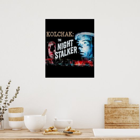 Kolchak The Night Stalker Poster (Keuken)