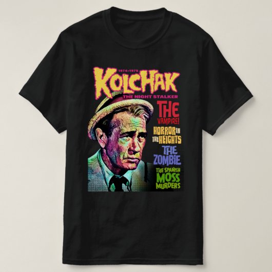 Kolchak The Night Stalker, stijl 1 van HomeStudio T-shirt (Design voorkant)