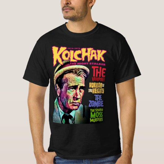 Kolchak The Night Stalker, stijl 1 van HomeStudio T-shirt (Voorkant)
