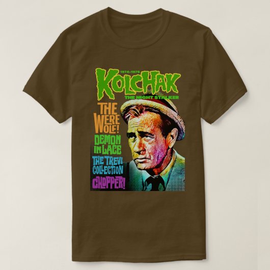Kolchak The Night Stalker stijl 2 door HomeStudio T-shirt (Design voorkant)