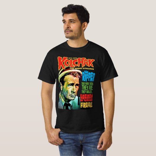 Kolchak The Night Stalker, stijl 3 van HomeStudio T-shirt (Voorkant volledig)