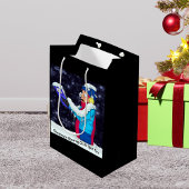 Kold KerstCaroler Medium Gift Bag Medium Cadeauzakje